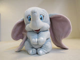 TY Disney Sparkle Plush Dumbo Baby Blue/Pale Pink Hand Made Very Soft 06T-1597714 -- Used