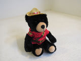 RCMP Foundation GRC MP Plush Bear Brown/Red Made Exclusively for the Stuffed Animal House 3+ Very Soft and Fuzzy 06T-01234813 -- Used