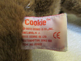 Russ Berrie Cookie Plush Teddy Bear Brown 3+ 22407 -- Used