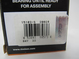 Timken Tapered Roller Bearings 15103-S -- New