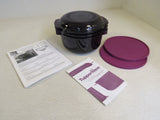 Tupperware Complete Stack Cooker Set Tupperwave 3-qt 3-L 150-011923 -- Used
