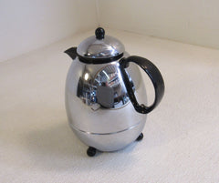 Studio Nova Coffee Carafe Thermal Insulated Chrome 156-011923 -- Used