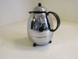Studio Nova Coffee Carafe Thermal Insulated Chrome 156-011923 -- Used