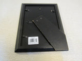 Malden Picture Frame 5-in x 7-in Black Stands Vertically or Horizontally 673-57 -- Used