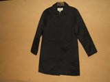 Eddie Bauer Jacket Basic Coat Polyester Polyfil Female Adult M Black Solid -- Used