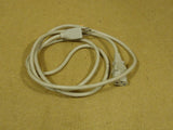 Standard PC Power Cord 6 Feet Gray Plastic -- Used