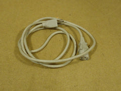 Standard PC Power Cord 6 Feet Gray Plastic -- Used