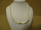 Designer Fashion Necklace 17in Strand/String Stone Shell Female Adult Beiges -- Used