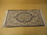 Handcrafted Area Rug 40in L x 19in W Multicolor Persian Design Wool Cotton -- Used