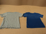 Place Shirts Lot Of 2 Cotton 100% Male Kids 3T Solid w Graphics -- Used