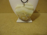 Designer Fashion Necklace 18in L Drop/Dangle Sea Shell Female Silver/White/Black -- Used