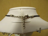 Designer Fashion Necklace 18in L Drop/Dangle Sea Shell Female Silver/White/Black -- Used
