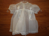 Block & Kuhl Co. Baby Christening Set Vintage Cotton Lace Female Infant White -- Used