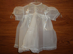 Block & Kuhl Co. Baby Christening Set Vintage Cotton Lace Female Infant White -- Used