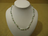 Designer Fashion Necklace 15-17in L Beaded/Strand Faux Pearl Metal Female Adult -- Used