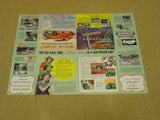 Dodge Vintage 1940s Brochure 19in x 13.5in Yellow/Red Luxury Liner Paper -- Used