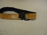 FOB Trading Belt 28in-32in Casual Leather Female Adult M/L Blacks Solid -- Used