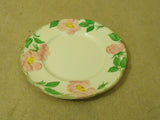 Franciscan Vintage Salad Plate 8in Floral Desert Rose USA Earthenware -- Used