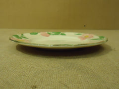 Franciscan Vintage Salad Plate 8in Floral Desert Rose USA Earthenware -- Used