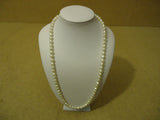 Designer Fashion Necklace 21in L Strand/String Faux Pearl Female Adult Whites -- Used