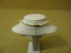 Designer Fashion Necklace 21in L Strand/String Faux Pearl Female Adult Whites -- Used