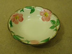 Franciscan Vintage Cereal Bowl Coupe 5 7/8in Floral Desert Rose USA Earthenware -- Used