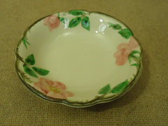 Franciscan Vintage Desert Bowl 5 1/4in Floral Desert Rose USA Earthenware -- Used