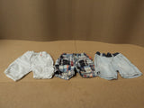 Old Navy Place H.M. 3 Pairs of Shorts Cotton 100% Male Kids 3T Multi-Color -- Used