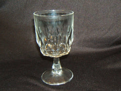 Designer Stemware Water or All Purpose Glass 6-in Tall x 3 1/4-in Crystal -- Used