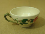 Franciscan Vintage Tea & Coffee Cup 2in H Floral Desert Rose USA Earthenware -- Used