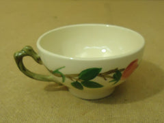 Franciscan Vintage Tea & Coffee Cup 2in H Floral Desert Rose USA Earthenware -- Used