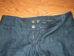 Insider Premium Denim Jeans Wide Leg Female Adult 30 Blues Solid -- New No Tags