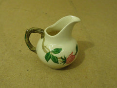 Franciscan Vintage Creamer 4 1/4in H 10oz Floral Desert Rose USA Earthenware -- Used