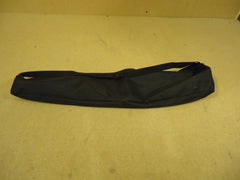 Designer Equipment Bag 28in x 7in Black 17in Zipped Closure Vinyl -- Used