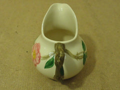 Franciscan Vintage Creamer 4 1/4in H 10oz Floral Desert Rose USA Earthenware -- Used