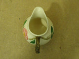 Franciscan Vintage Creamer 4 1/4in H 10oz Floral Desert Rose USA Earthenware -- Used