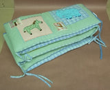 Kids Line 6 Piece Crib Bedding Set -- Used