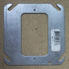 Steel City 403-F Device Cover Ring 4in Square Flat -- New