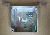 Crouse-Hinds Outlet Box 4in Square 2in Deep with Bracket -- New