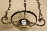 Lavery Hanging Light Fixture Glass -- Used