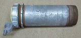 Conduit Fitting 2 1/2in x 8in with Compression Ring -- New