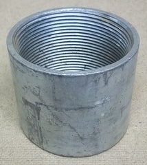 Conduit Coupling 3in Steel Threaded -- New