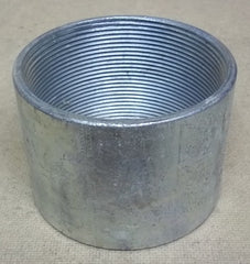 Conduit Coupling 4in Steel Threaded -- New