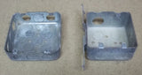 Electrical Boxes 4in Steel Lot of 2 -- Used