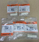 Wiremold Wire Channel Parts Lot of 5 Packages -- New