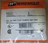 Wiremold Wire Channel Parts Lot of 5 Packages -- New