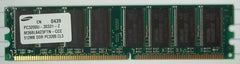 Samsung M368L6423FTN-CCC 512MB PC3200 DDR-400MHz non-ECC 184-Pin DIMM -- Used