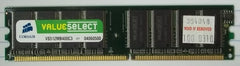 Corsair VS512MB400C3 512MB DDR PC3200 CL=3 non-ECC DDR400 2.6V 64Meg x 64  -- Used