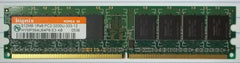 Hynix 512MB PC2-3200 DDR2-400MHz non-ECC Unbuffered CL3 240-Pin DIMM * HYMP564U64P8-E3 Plastic * -- Used