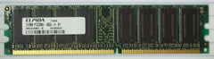 Elpida 512MB MEMORY DIMM * PC3200U-3033-0-B1 Plastic * -- Used